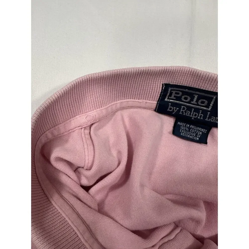 Polo by Ralph Lauren Mens Classic Fit Polo Shirt Size XL Pink W/ Pony Logo
